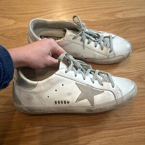 Women’s size 40 (9.5 in US sizes) Golden Goose superstar sneakers